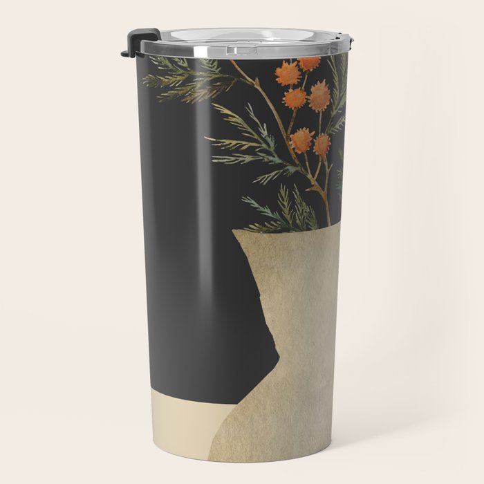 Flowers In A Vase 23 Travel Mug Gallery Image 3