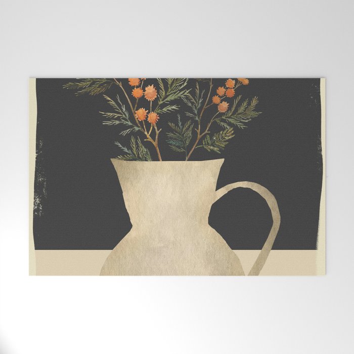 Flowers In A Vase 23 Welcome Mat Gallery Image 1