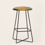 Paul Klee "Tower in Orange and Green 1922" Stool Gallery Image 1