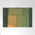 Paul Klee "Tower in Orange and Green 1922" Welcome Mat Gallery Image 1