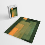 Paul Klee "Tower in Orange and Green 1922" Jigsaw Puzzle Gallery Image 2