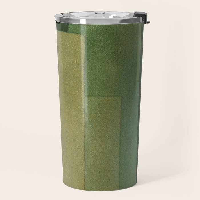 Paul Klee "Tower in Orange and Green 1922" Travel Mug Gallery Image 2