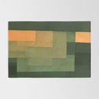 Paul Klee "Tower in Orange and Green 1922" Rug Gallery Image 2