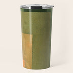 Paul Klee "Tower in Orange and Green 1922" Travel Mug Gallery Image 1