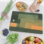 Paul Klee "Tower in Orange and Green 1922" Cutting Board Gallery Image 2