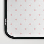 Small Pastel Pink Polka dots Background Laptop Sleeve Gallery Image 3