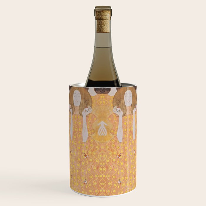 Gustav Klimt - Choir of Angels (Chor Der Paradiesengel) Wine Chiller Gallery Image 1