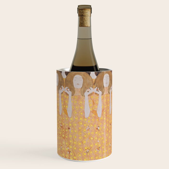 Gustav Klimt - Choir of Angels (Chor Der Paradiesengel) Wine Chiller Gallery Image 2