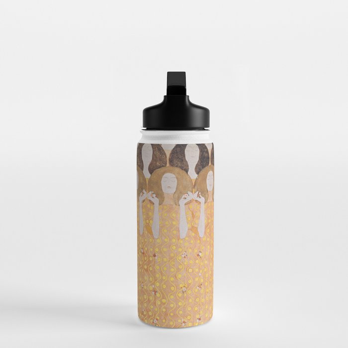 Gustav Klimt - Choir of Angels (Chor Der Paradiesengel) Water Bottle Gallery Image 3