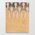 Gustav Klimt - Choir of Angels (Chor Der Paradiesengel) Notebook Gallery Image 4