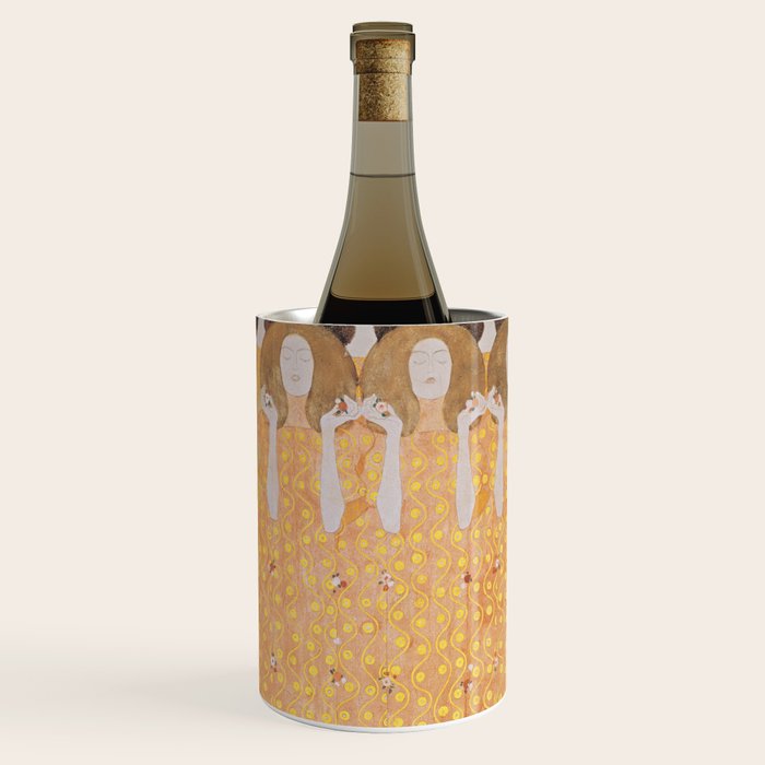 Gustav Klimt - Choir of Angels (Chor Der Paradiesengel) Wine Chiller Gallery Image 3
