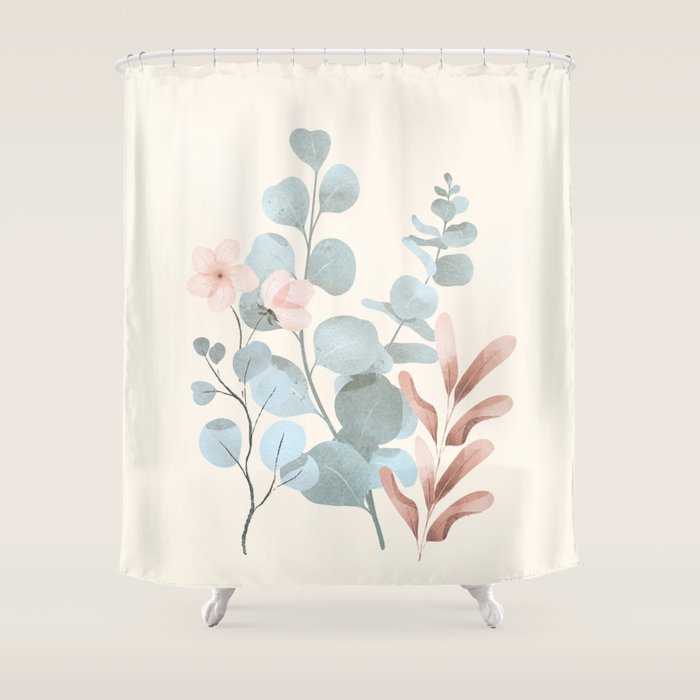 Verdant Branches 03 Shower Curtain Gallery Image 1