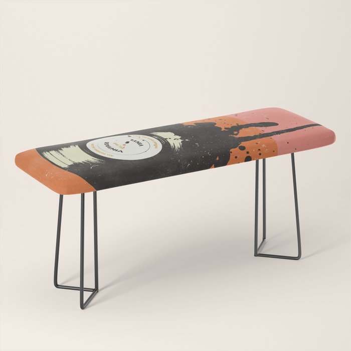 VINTAGE VINYL DRIP Bench Gallery Image 1