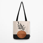 Minimal Abstract Art Vase Plant 6 Tote Bag Gallery Image 2