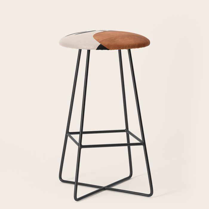 Minimal Abstract Art Vase Plant 6 Stool Gallery Image 1