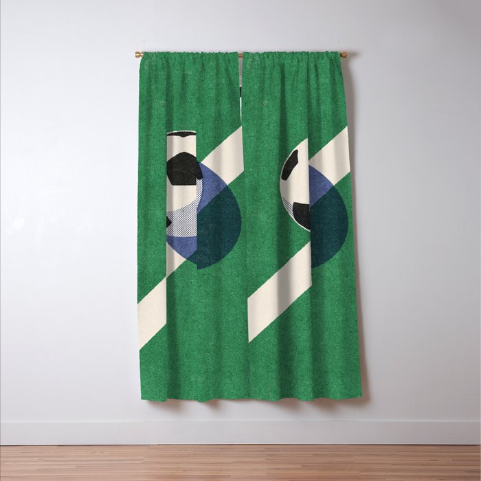 BALLS / Football II Window Curtain Gallery Image 3