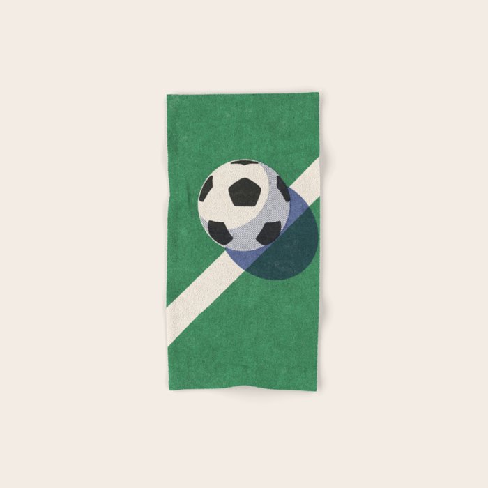BALLS / Football II Bath Towel Gallery Image 1