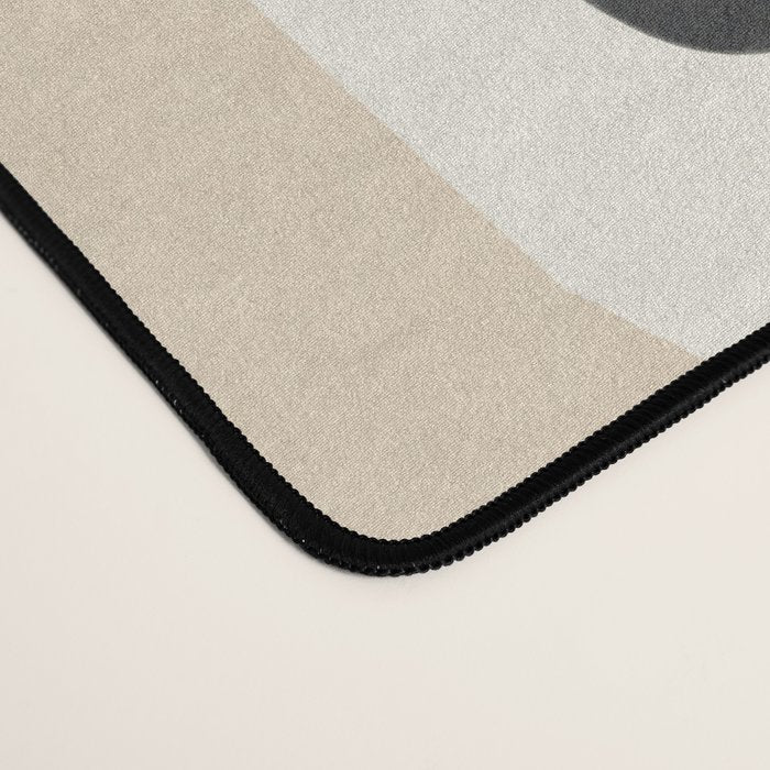 Lady Portrait Abstract Minimal  Line Art 3 Desk Mat Gallery Image 4