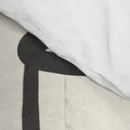 Lady Portrait Abstract Minimal  Line Art 3 Comforter Gallery Image 4