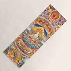 White Tara Mandala Buddhist Thangka Yoga Mat Gallery Image 1