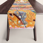 White Tara Mandala Buddhist Thangka Table Runner Gallery Image 1