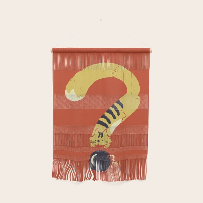 Question Mark (Curiosity Kills The Cat) Wall Hanging Gallery Image 1