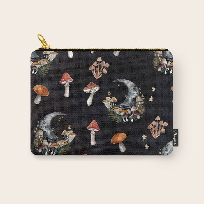 Mushroom Moon Carry All Pouch Gallery Image 1