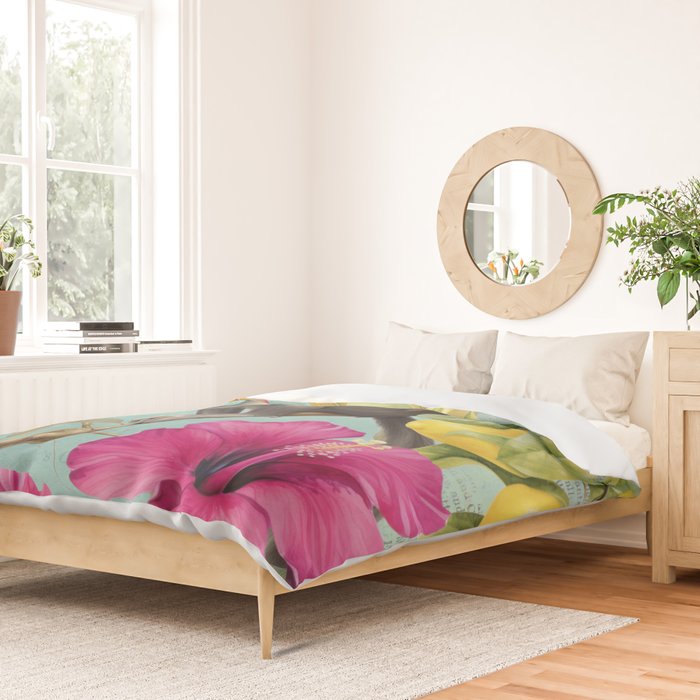 Echoes Of The Tropics Monkeys Paradise Duvet Cover Gallery Image 2