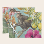 Echoes Of The Tropics Monkeys Paradise Placemat Gallery Image 1