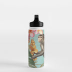 Echoes Of The Tropics Monkeys Paradise Water Bottle Gallery Image 3