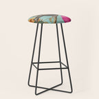Echoes Of The Tropics Monkeys Paradise Stool Gallery Image 1