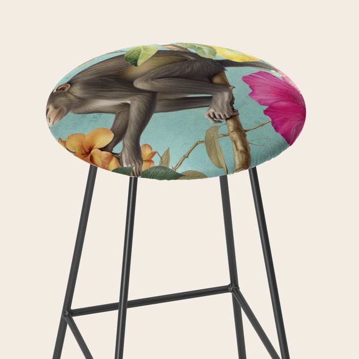 Echoes Of The Tropics Monkeys Paradise Stool Gallery Image 2