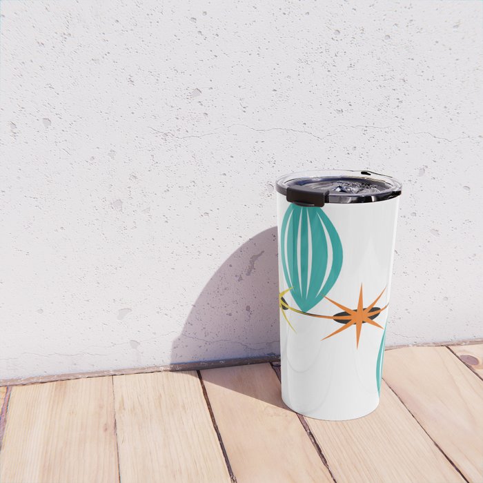 Mid-Century Modern Art 1.5 Travel Mug Gallery Image 4