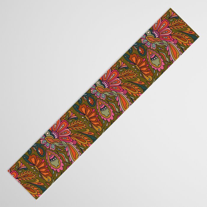 Modern Paisley Table Runner Gallery Image 3