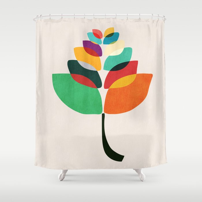 Lotus flower Shower Curtain Gallery Image 1