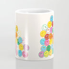 Lots of Smileys Coffee Mug Gallery Image 4