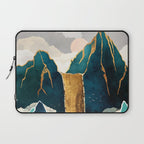 Golden Waterfall Laptop Sleeve Gallery Image 1