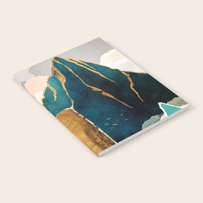 Golden Waterfall Notebook Gallery Image 1
