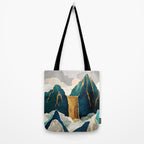 Golden Waterfall Tote Bag Gallery Image 2