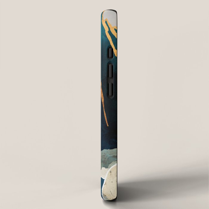 Golden Waterfall iPhone Case Gallery Image 2