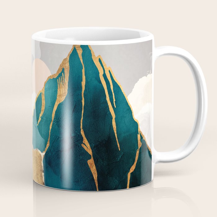 Golden Waterfall Coffee Mug Gallery Image 1