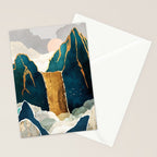 Golden Waterfall Stationery Card Gallery Image 2