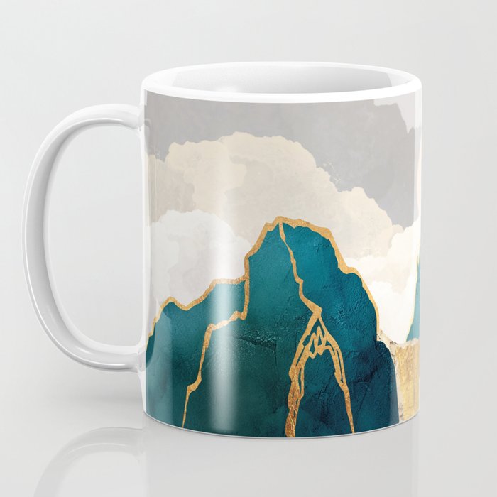 Golden Waterfall Coffee Mug Gallery Image 3