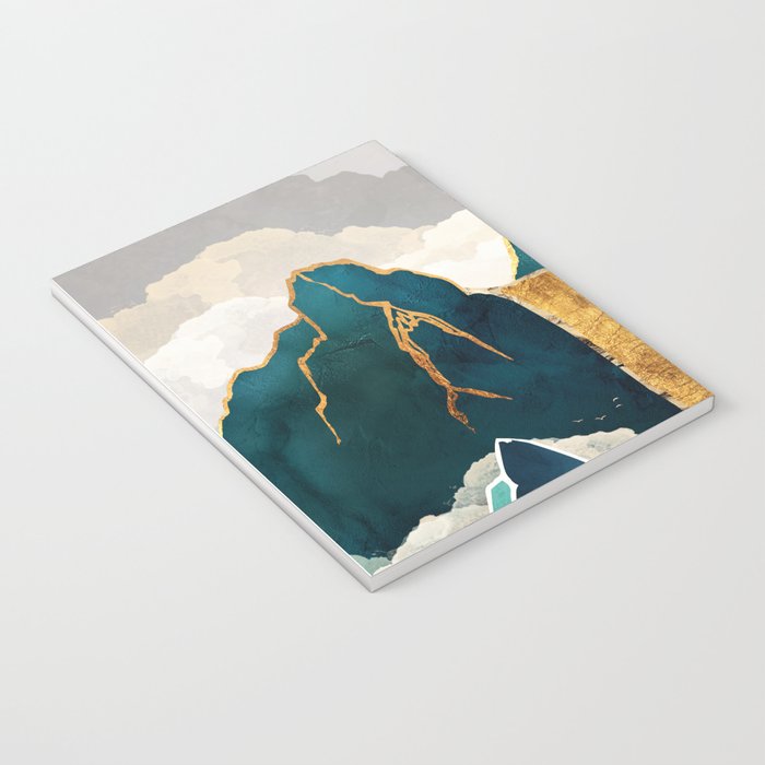 Golden Waterfall Notebook Gallery Image 3