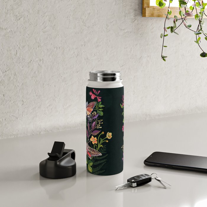 Hummingbird Moth Water Bottle Gallery Image 4