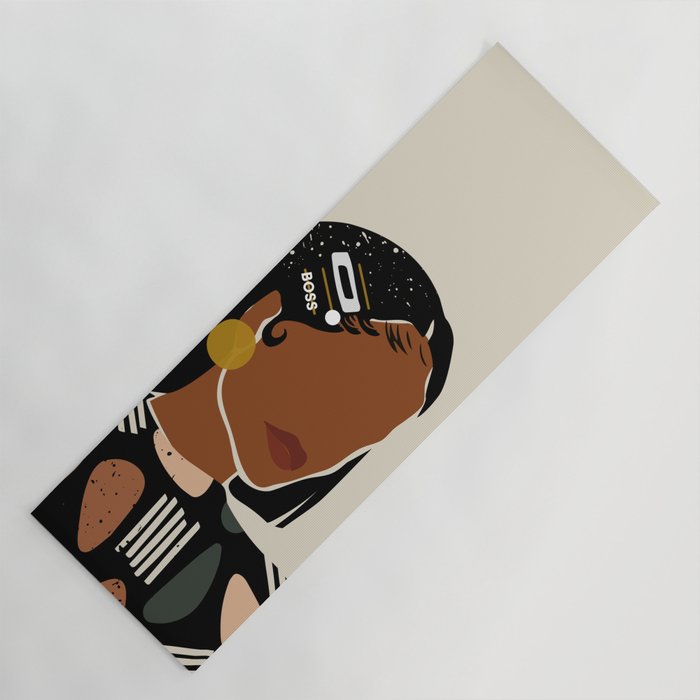 Boring Summer Yoga Mat Gallery Image 1