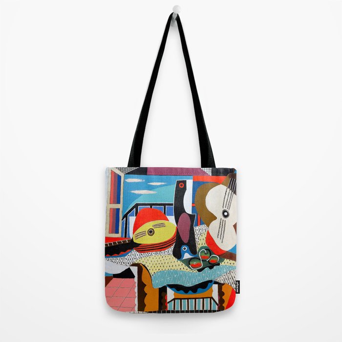 Picasso - Mandolin and Guitar (Mandoline et guitare) 1924 Artwork Tote Bag Gallery Image 2