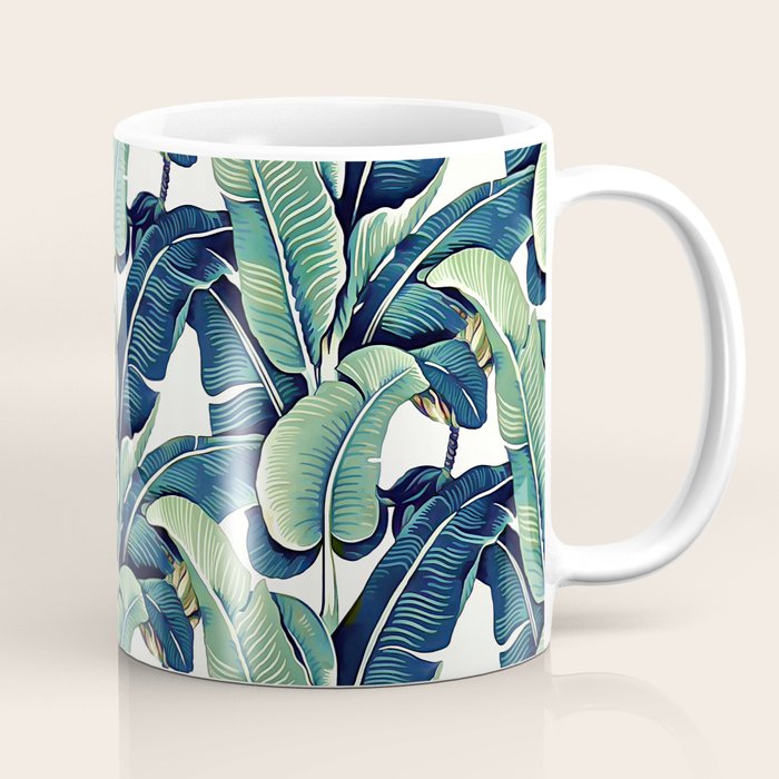 Banana leaves Coffee Mug Gallery Image 1