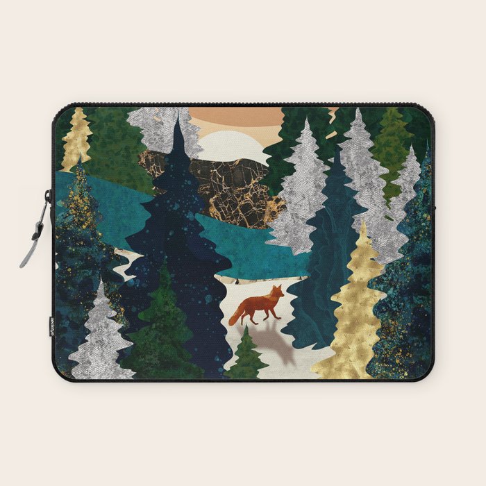 Amber Fox Laptop Sleeve Gallery Image 1
