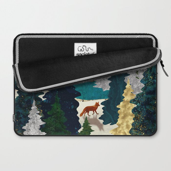 Amber Fox Laptop Sleeve Gallery Image 2